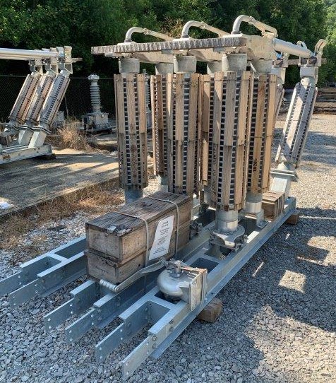 Pair of Pascor Atlantic 138kv Vertical Break Switches